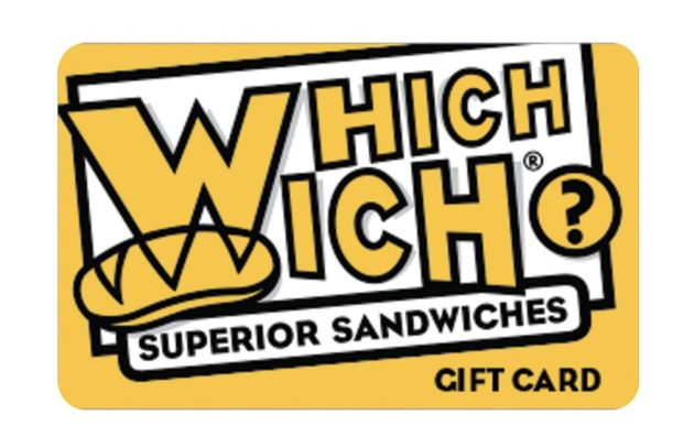 Which Wich $25 eGift Card only $14.99! Gretchen