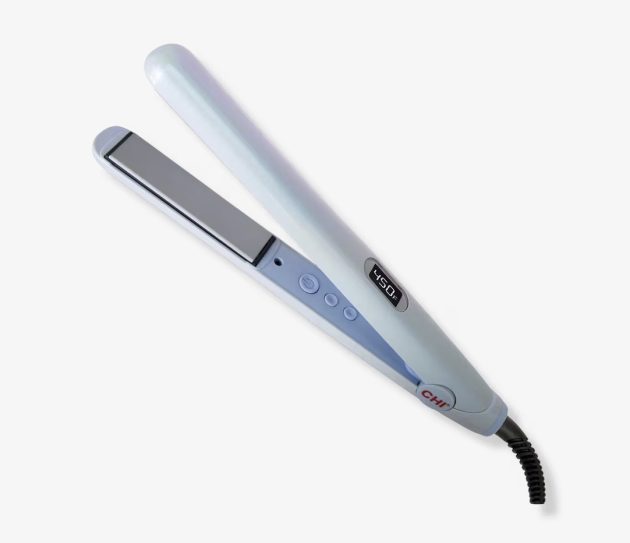 Glowing Lilac 1" Digital Silver Ceramic Hairstyling Iron