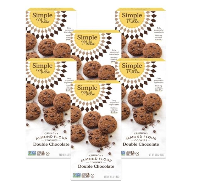 Simple Mills Gluten Free Cookies, Double Chocolate Chip (6 boxes) only $17.67 shipped!