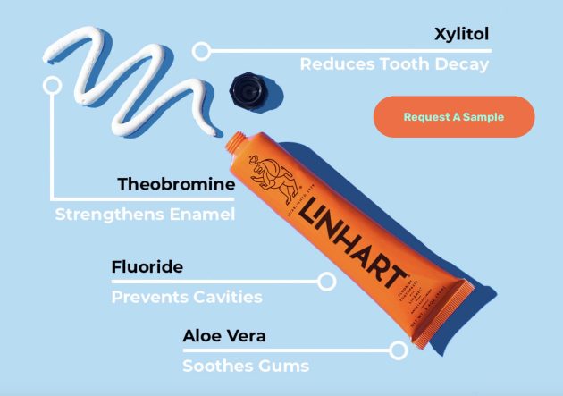 Free Linhart NYC Toothpaste Sample!