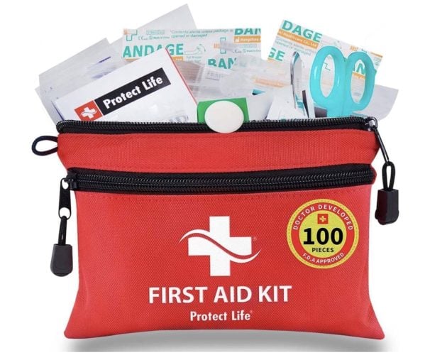 Protect Life First Aid Kit (100 pieces) only $11.97 shipped, plus more!