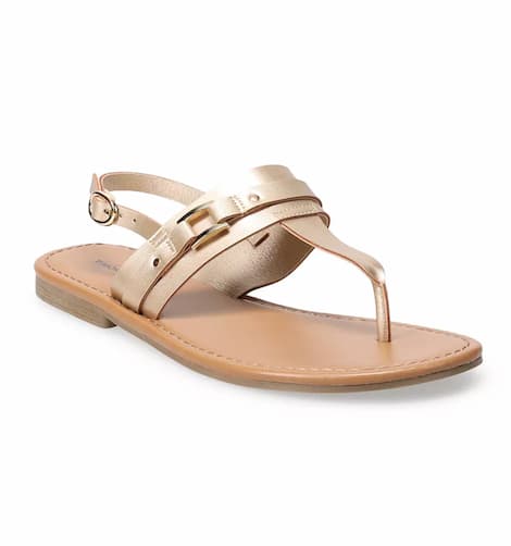 Sonoma Goods For Life Karri Women's Shield Thong Sandals