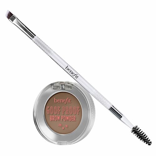 Benefit Cosmetics Goof Proof Brow Powder and Brush Set