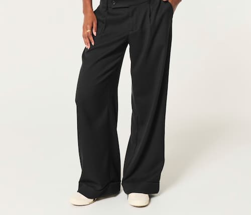 Hollister Livvy Low-Rise Wide-Leg Pants