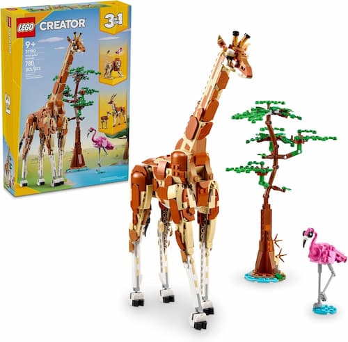 LEGO Creator 3 in 1 Wild Safari Animals