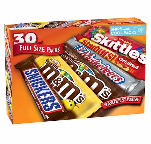 Mars Full Size Candy Variety Pack