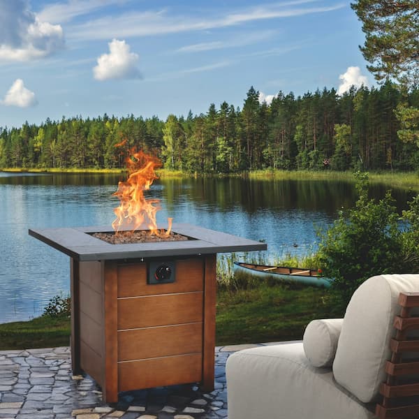 Muskoka 30" 50,000 BTU Propane Fire Pit Table with Protective Cover deal