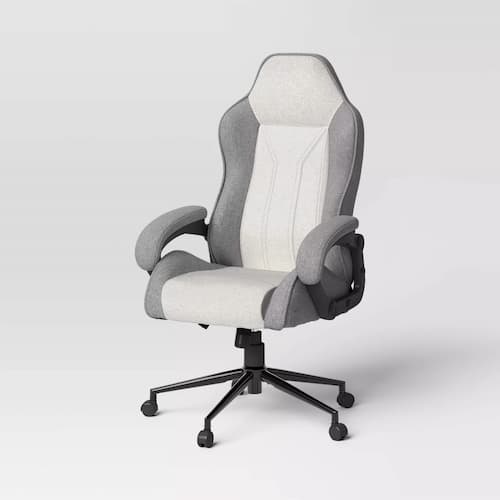 Room Essentails Upholstered Swivel Gaming Chair