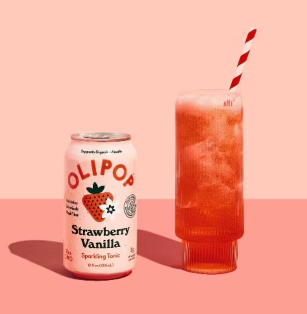 OLIPOP prebiotic soda 