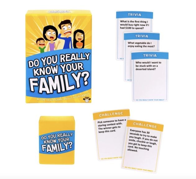 Do You Really Know Your Family? Fun Family Card Game