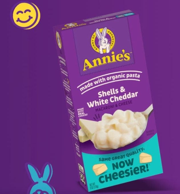 Free Box of Annie’s Now Cheesier Macaroni & Cheese!