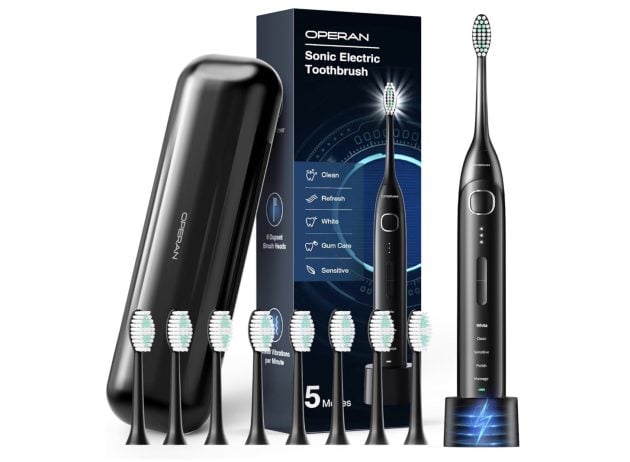 Operan Rechargeable Electric Toothbrush only $13.88!