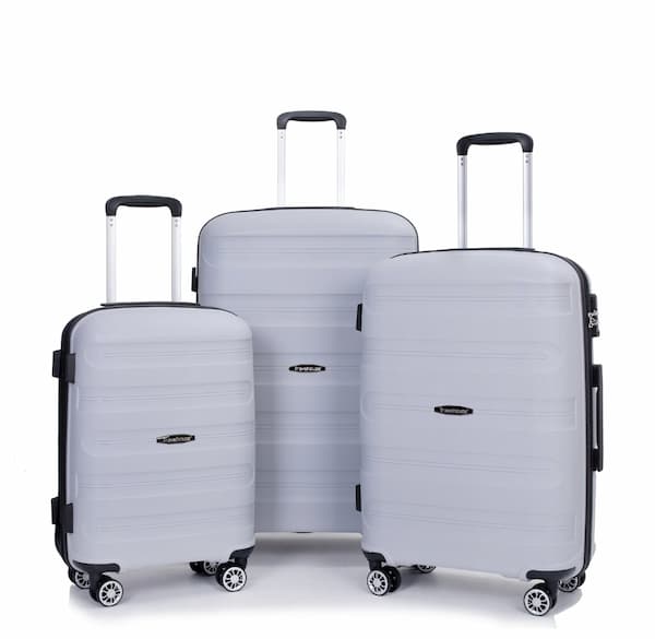 Travelhouse 3-Piece Hardside Luggage Suitcase Set