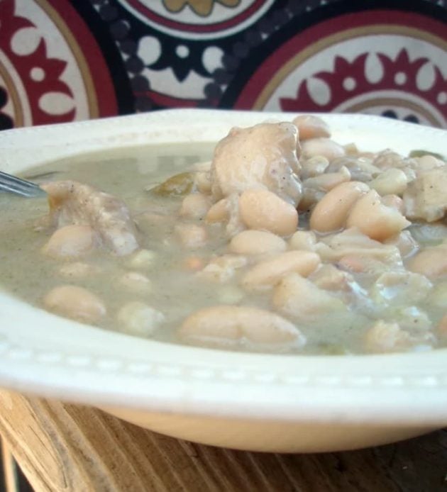 white bean chicken chili