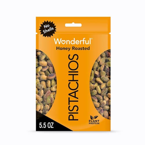 Wonderful Pistachios No Shells, Honey Roasted Nuts