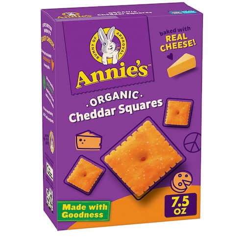 Annie's Organic Cheddar Squares