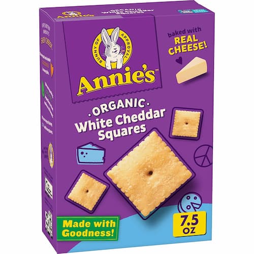 Annie's Organic White Cheddar Squares