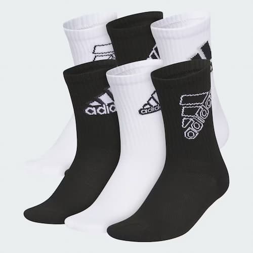 Cushioned Mixed 2.0 6-Pack Crew Socks Kids