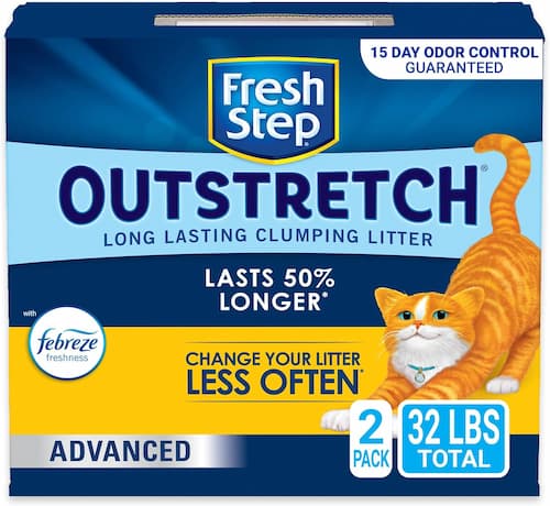 Fresh Step Outstretch Advanced Long Lasting Clumping Litter