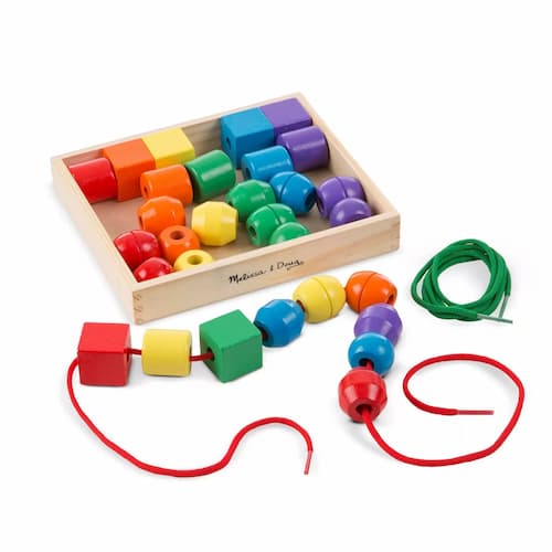 Melissa & Doug Primary Lacing Beads