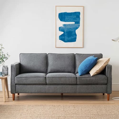 Hana 78" Square Arm Sofa