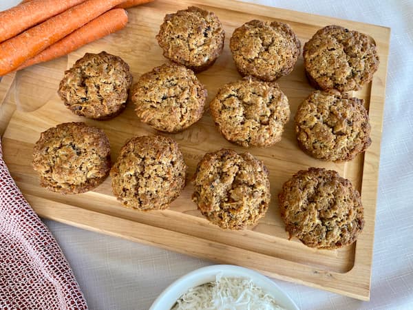 easy fall recipes: morning glory muffins