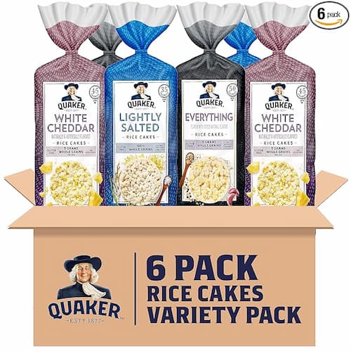 Quaker Rice Cakes Variety Pack 6-Count