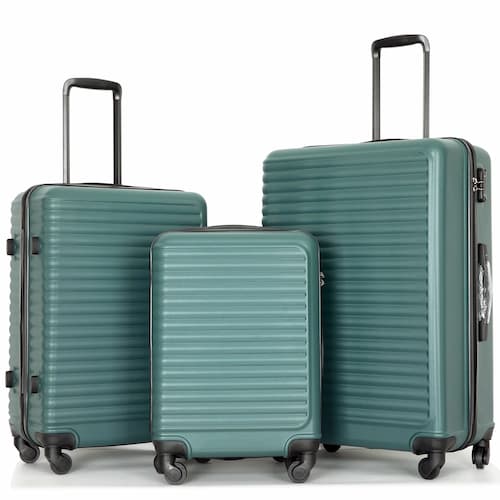 Travelhouse 3 Piece Hardside Luggage Set