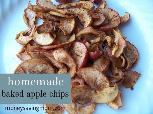 easy fall recipes apple chips