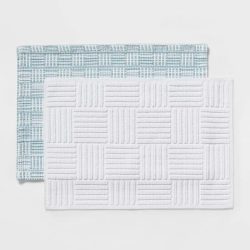 Threshold Quick Dry Ribbed Bath Towel Set 2-Pack only $7.20 at Target ...
