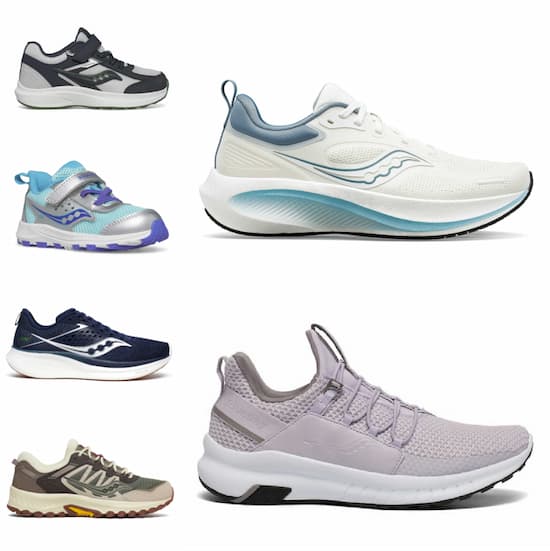 Saucony Shoes for the Family