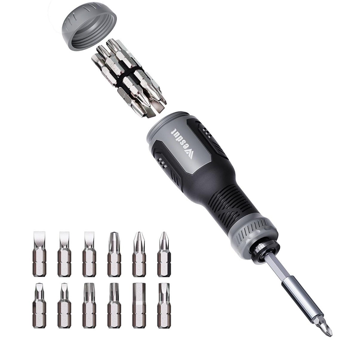 13-in-1 Multi-Bit Screwdriver Set only $5.39! | Money Saving Mom®