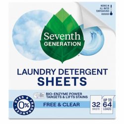 Seventh Generation Laundry Detergent Sheets