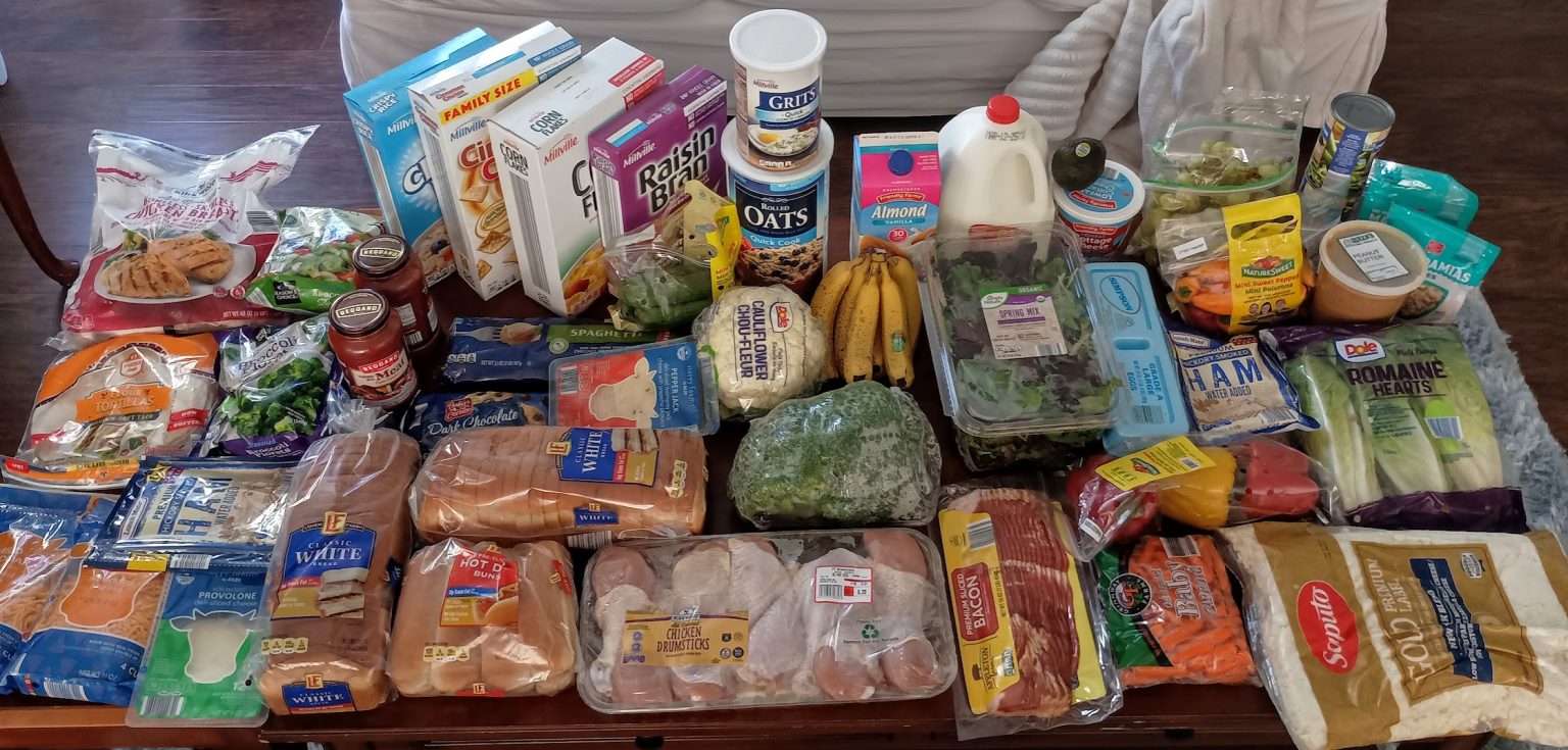 Brigette s 105 Grocery Shopping Trip And Weekly Menu Plan For 6