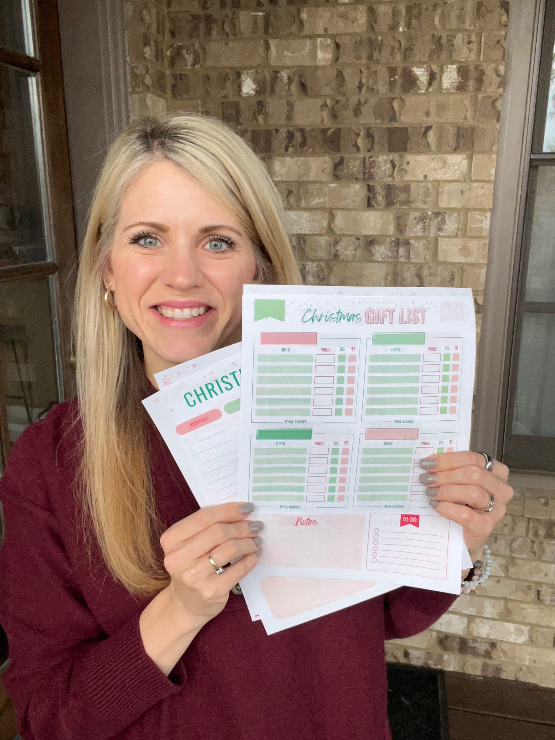 FREE Christmas Gift Lists & Budget Tracker Printables! | Money Saving Mom®