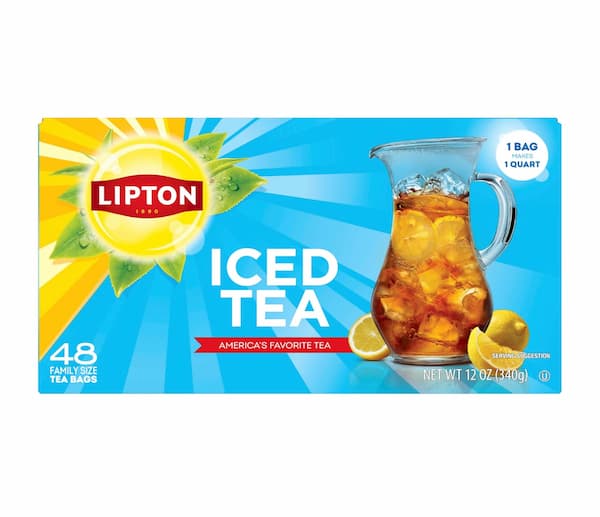 Lipton Unsweetened Iced Tea Bags