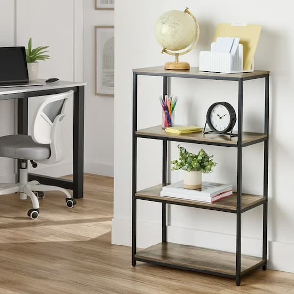 Walmart Furniture Deals: 4-Tier Metal Bookcase only $35.88 shipped, plus more!