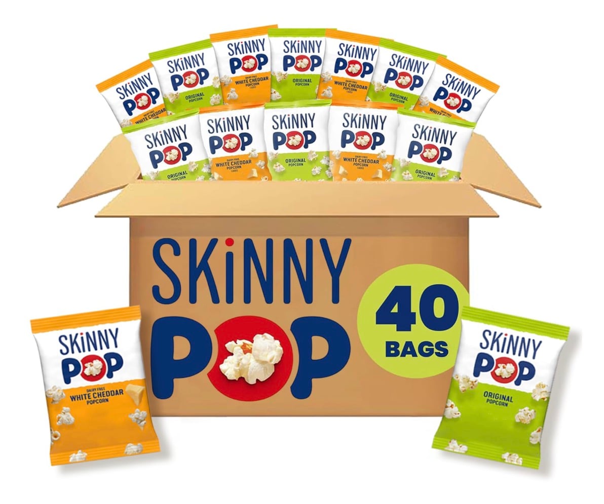 SkinnyPop Original Popped Popcorn, 40 Bags only $10.66 shipped!