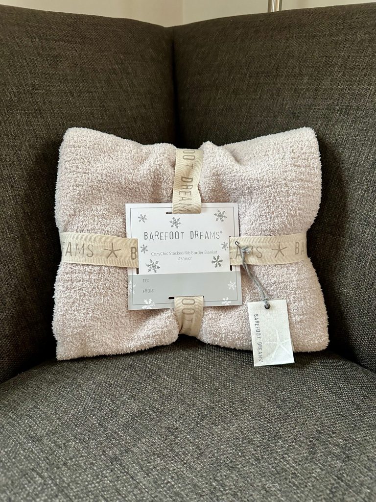 Barefoot Dreams Cozychic Dream Receiving Blanket 30x30 main image 0