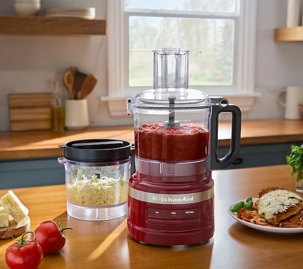 KitchenAid 7-Cup Food Processor with Extra Bowl and Lid deal
