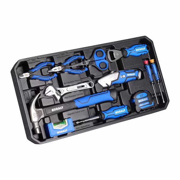 Kobalt 20-Piece Household Tool Set with Hard Case for only $24.98 today only! {Grad Gift Idea}