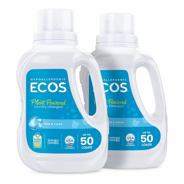 ECOS Laundry Detergent Liquid, 100 Loads, 2-Pack deal