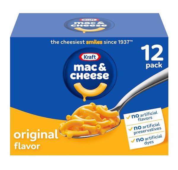 *HOT* Kraft Macaroni and Cheese, 12 Boxes only $6.92 shipped!