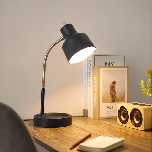 Mainstays 9.5 in 1-Light LED Energy-Efficient Gooseneck Desk Lamp deal