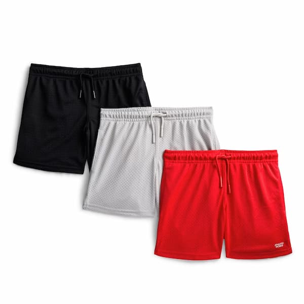 Athletic Works Boys’ Shorts, 3-Pack, only $6.68!