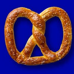 Auntie Anne's soft pretzel