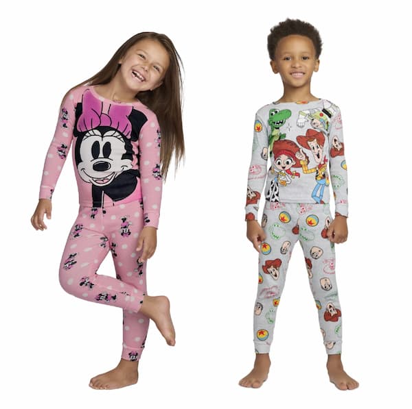 Toddler Character Long Sleeve Pajama Sets only $5!
