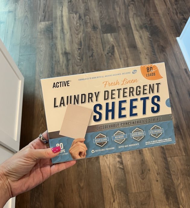 *HOT* ACTIVE Laundry Detergent Sheets Eco Washing Strips (80 count) only $7.97 shipped, plus more!