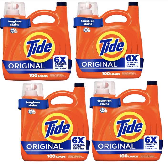FOUR Big Tide Laundry Detergents for only $12.36 each, shipped!