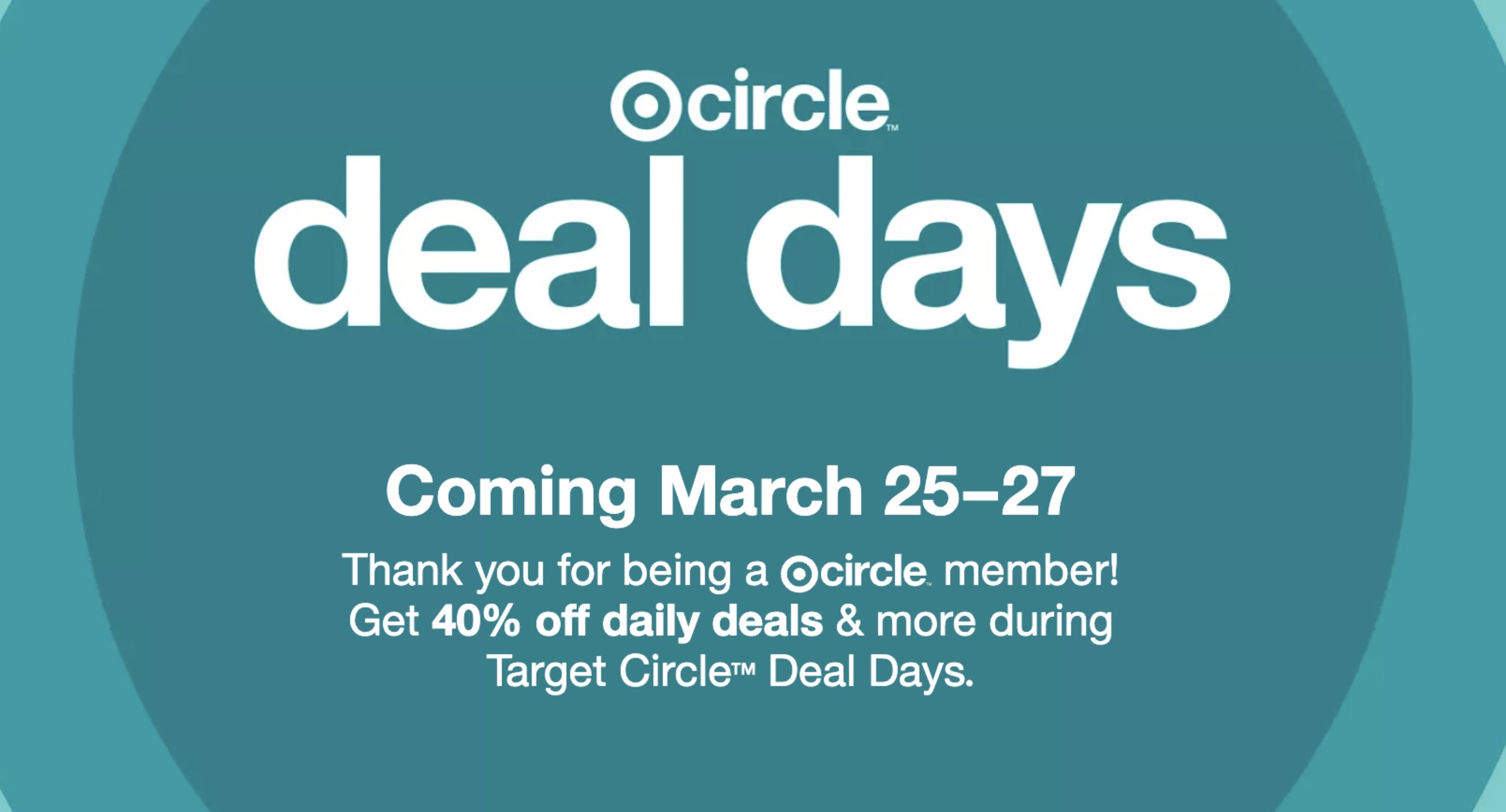 Target 2026 Circle Deal Days Is Live! | Money Saving Mom®